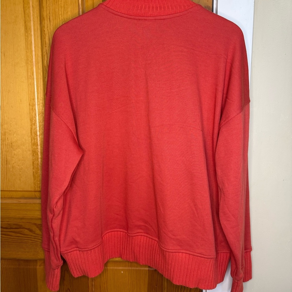 Women’s Anrabess Red Pullover Shirt - Picture 5 of 6